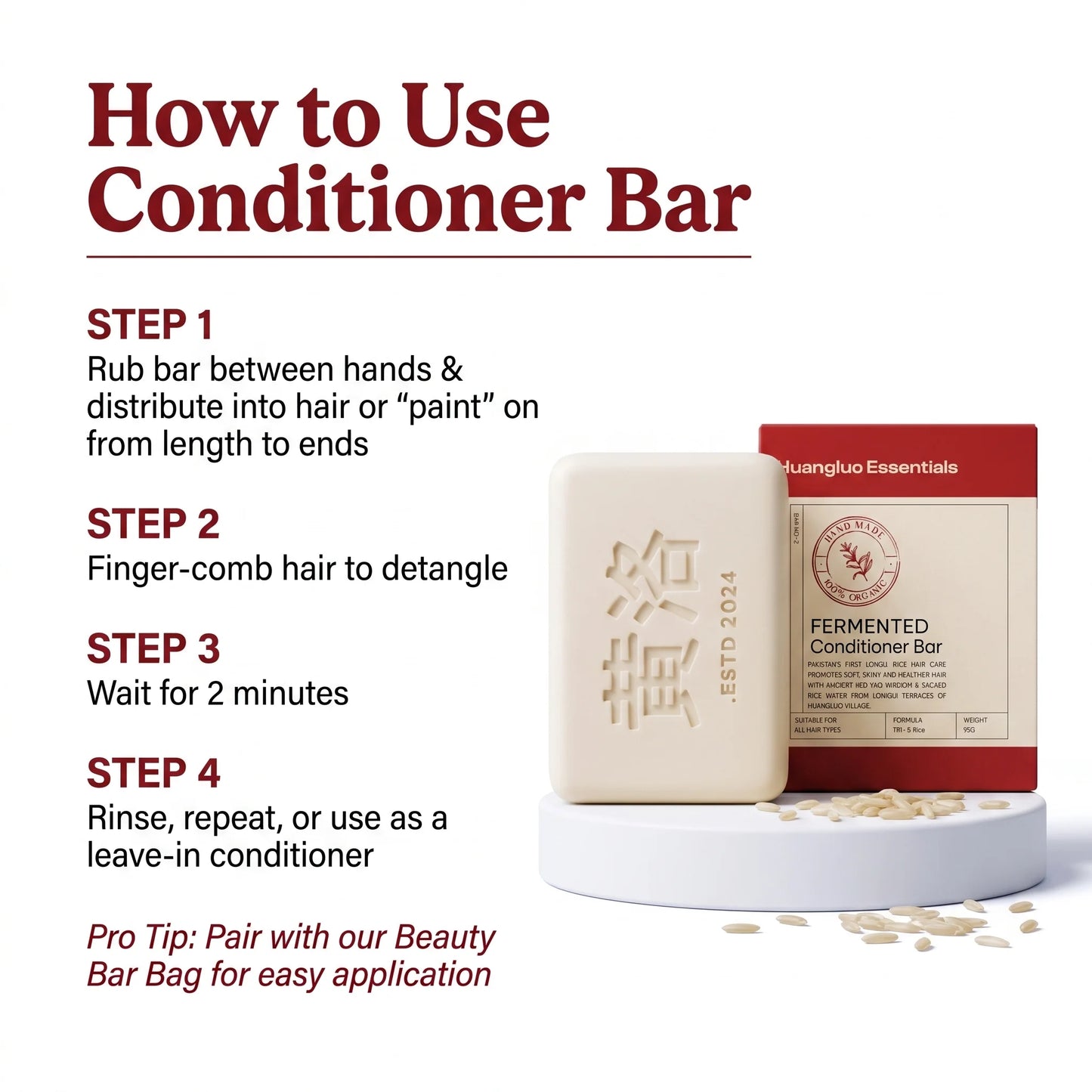 Conditioner Bar - Fermented Rice ™