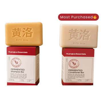 Hair Care Duo Shampoo & Conditioner Bar Combo | Plastic-Free Set